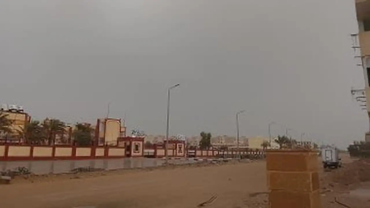 أمطار غزيرة ورعد يضربان مناطق متفرقة في محافظة جنوب سيناء اليوم